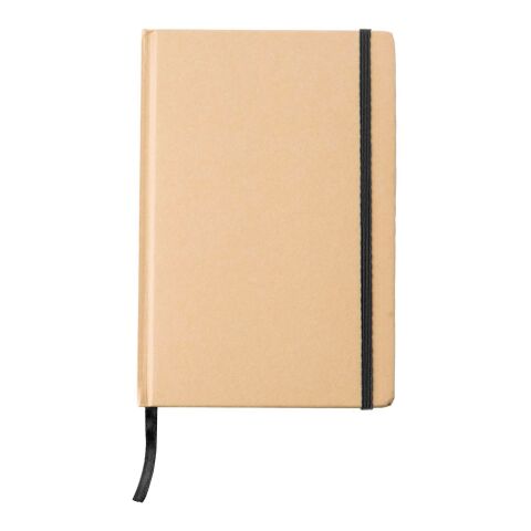 Recycled paper notebook (A5) Gianni black
