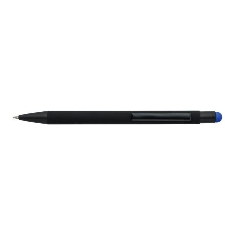 Recycled aluminium rubberized ballpen Formentera white
