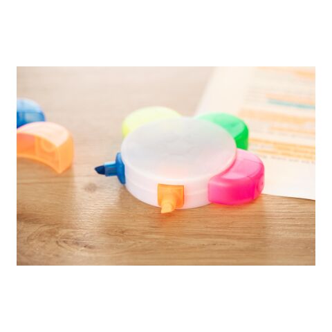 ABS text highlighter Brodie red white gray