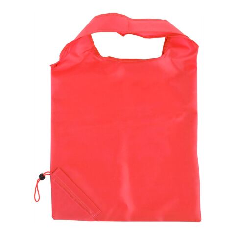 Polyester (210D) shopping bag Billie red