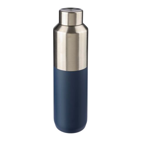 Recycled stainless steel double-walled drinking bottle (600 ml) Esen white