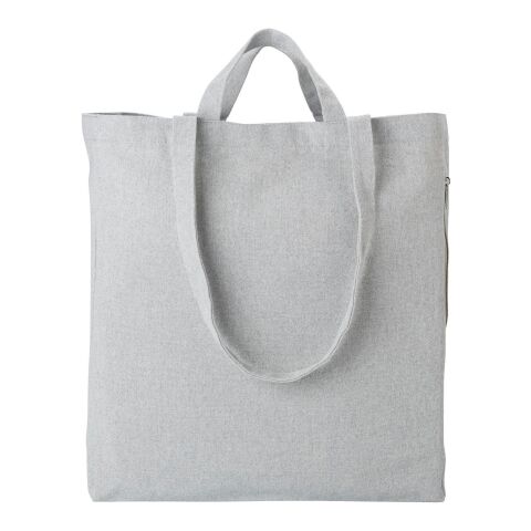 Recycled cotton shopping bag Bennett blue