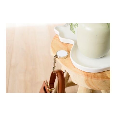 Metal bag hook Eloise white