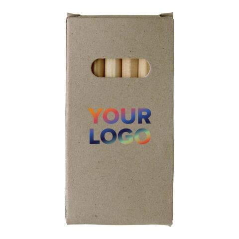 Wooden pencil set Gigi grey | No Branding | not available | not available