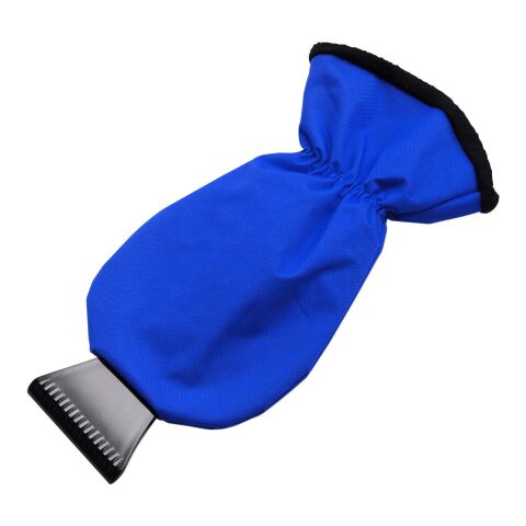 ABS ice scraper and polyester glove Ashton cobalt blue | No Branding | not available | not available