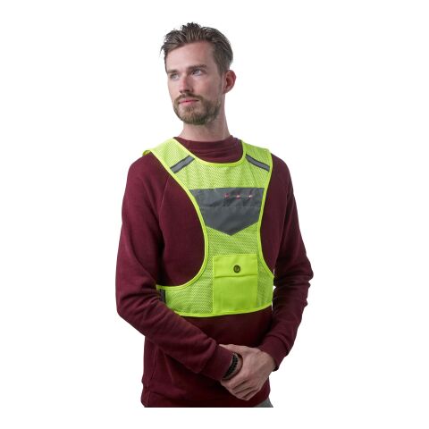 Nylon (600D) safety vest Minna yellow | No Branding | not available | not available