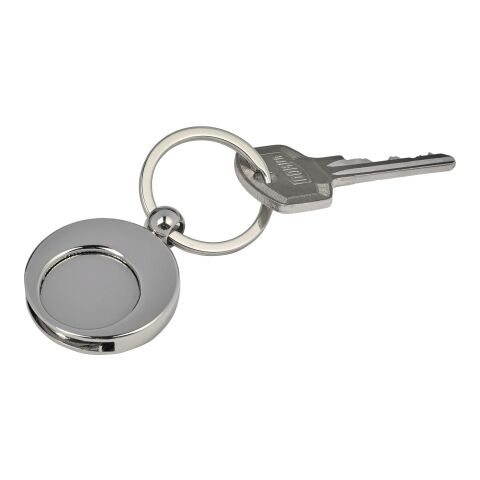 Metal 2-in-1 key holder Christie silver | No Branding | not available | not available