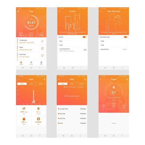 ABS smart watch Dominic black | No Branding | not available | not available