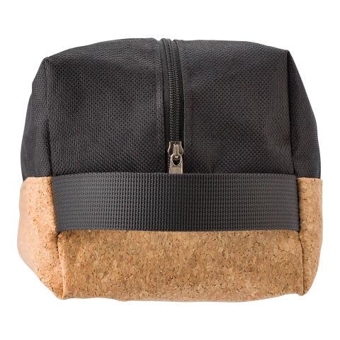 Polyester and cork toilet bag Lynn green | No Branding | not available | not available