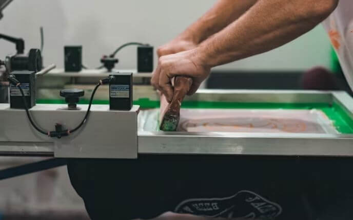 Screen printing method